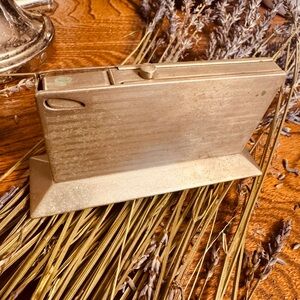 Vintage Esprit Art Deco Made in W Germany brass table Collectible